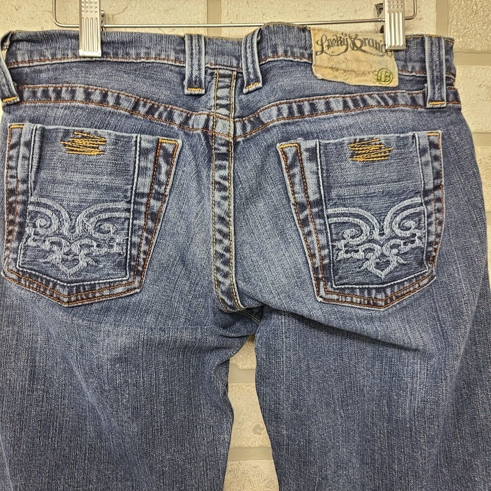 Lucky Brand Lil Delaware Denim Jeans Size 8 / 29 - Picture 5 of 14